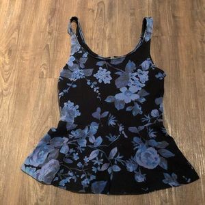 Express Peplum Tank XS